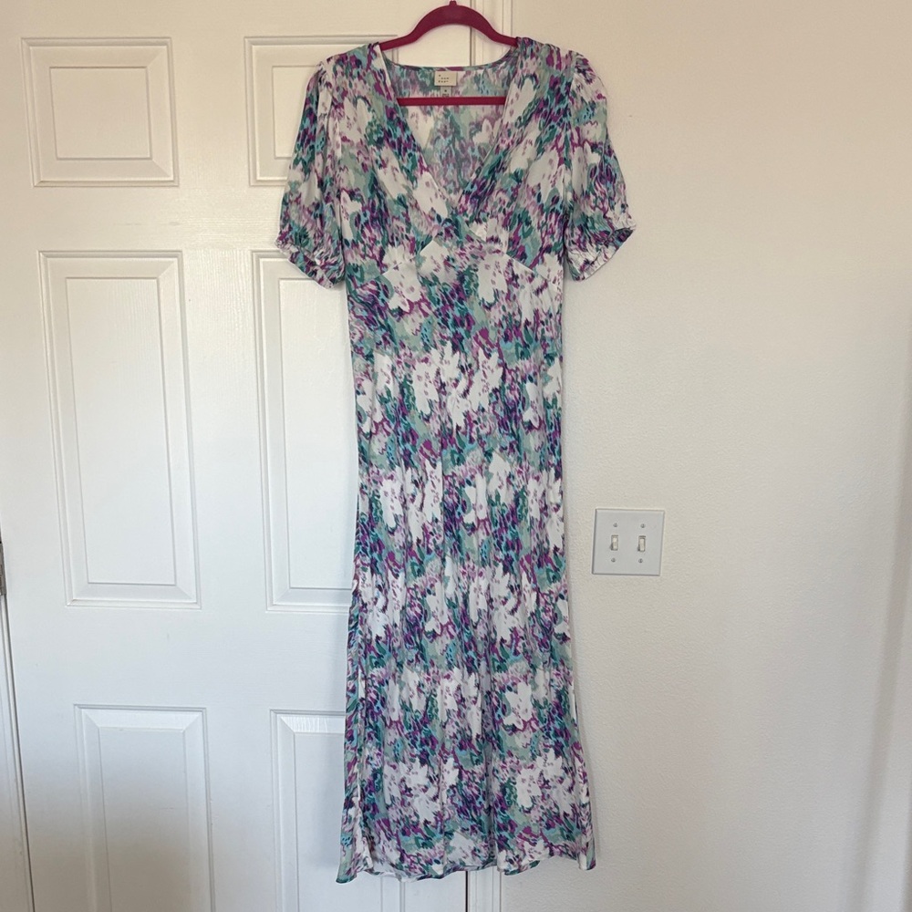 a new day Multicolor Maxi Dress With Deep V Neck - Picture 8 of 16
